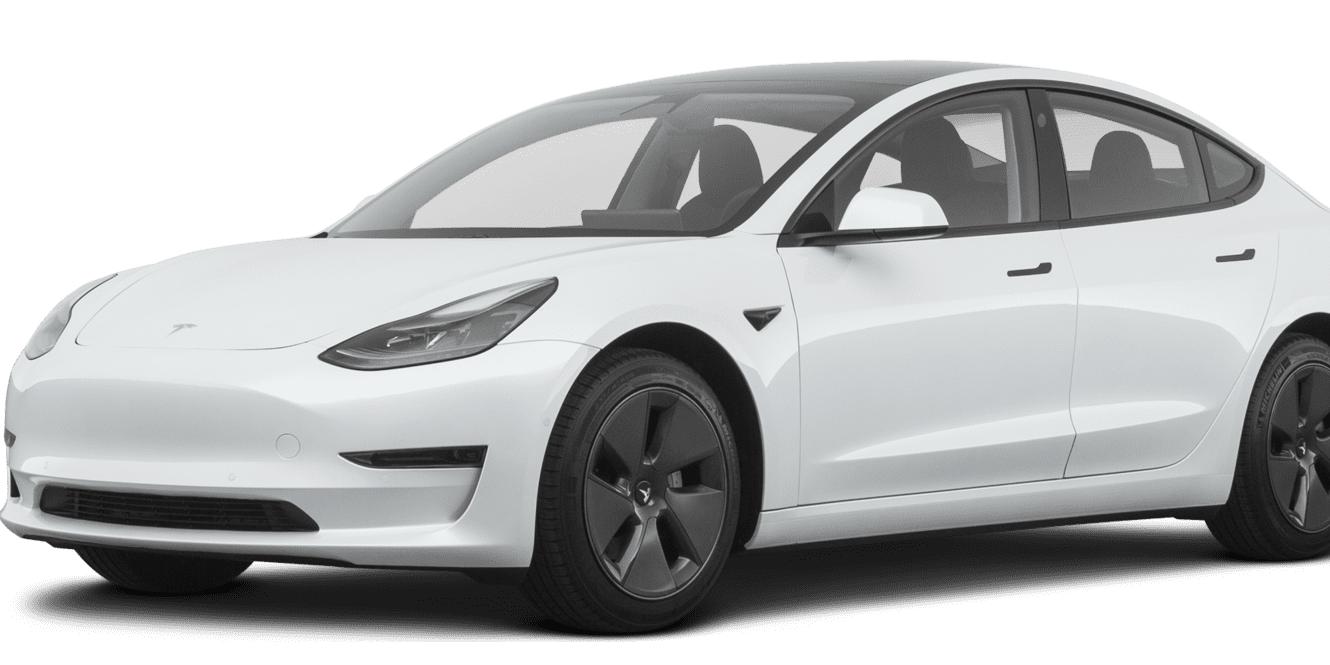 TESLA MODEL 3 2021 5YJ3E1EAXMF857116 image